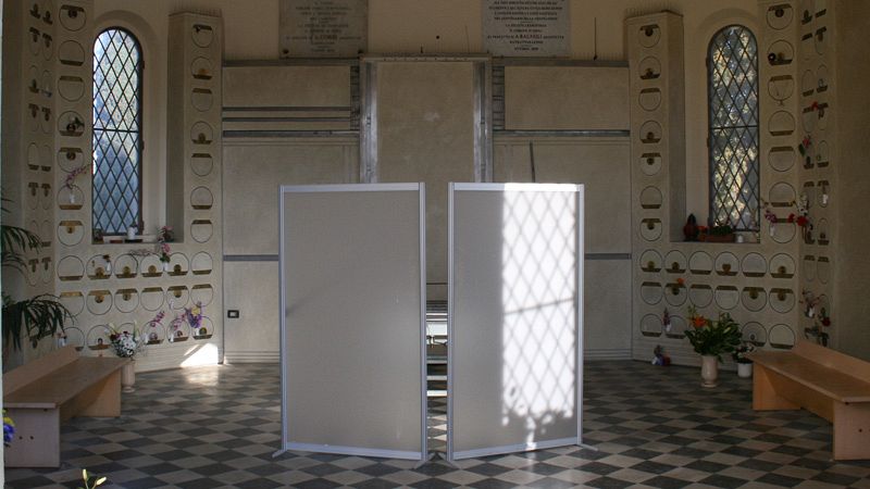 Interno Tempio Crematorio Cimitero di Siena